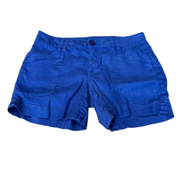 LEVEL 99 linen blend shorts - Picture 1 of 5